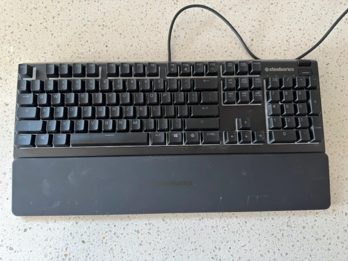 SteelSeries Apex 3 Gaming Keyboard with Wrist Rest