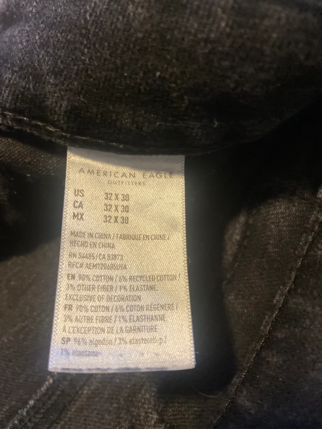 Mens American Eagle Athletic Skinny Jeans Size 32x30 - photo 2