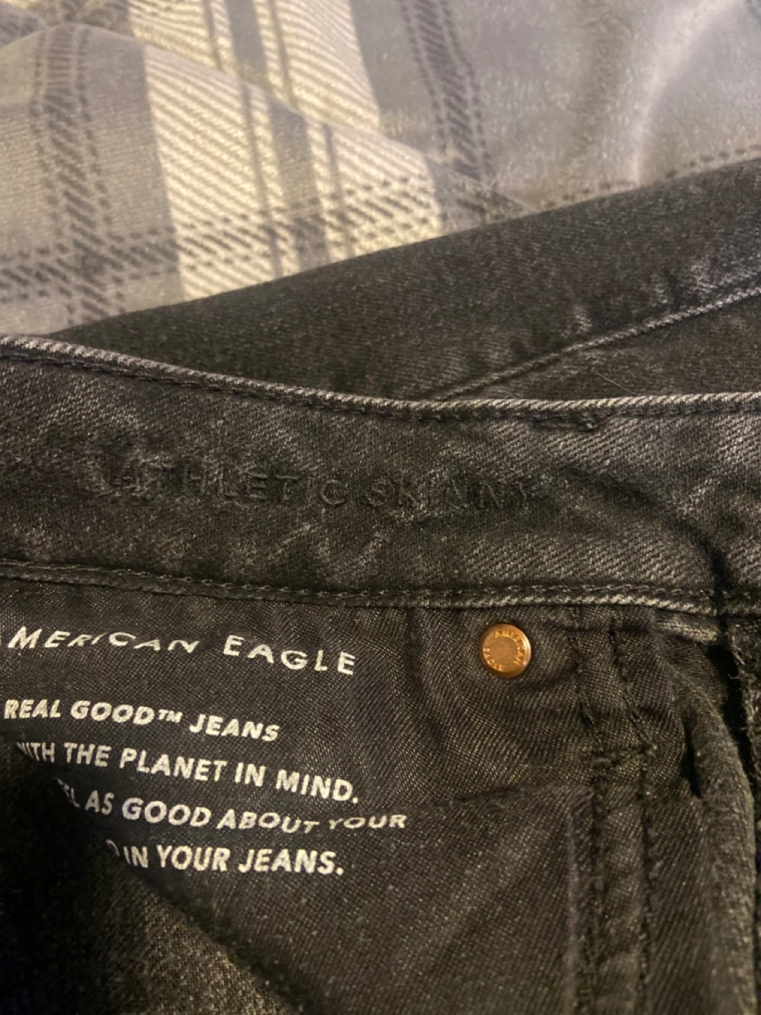 Mens American Eagle Athletic Skinny Jeans Size 32x30 - photo 3