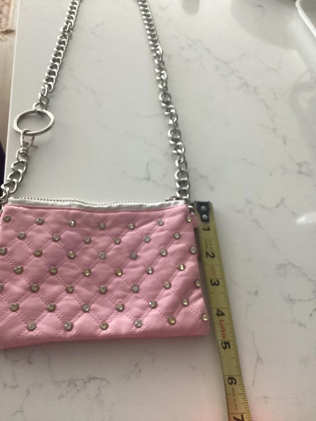 🏆 Pink Studded Purse - photo 5