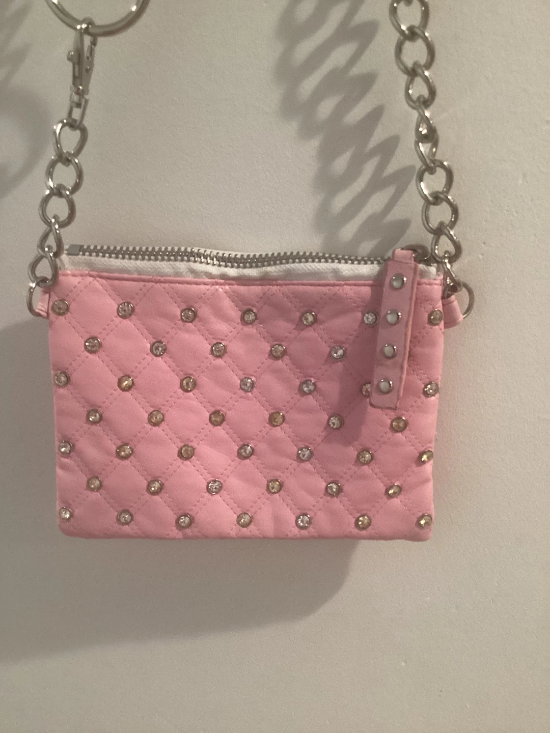🏆 Pink Studded Purse - photo 3