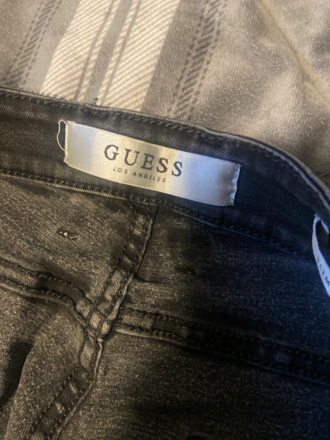 Mens Black Guess Jeans Size 34x32 - photo 3