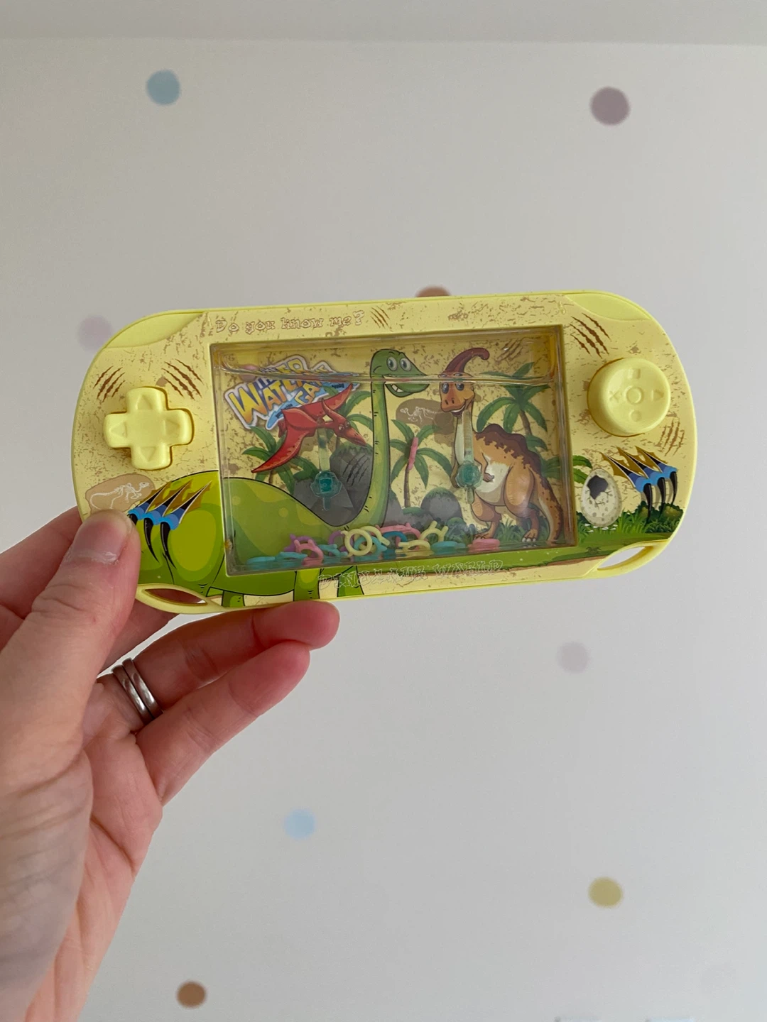 Handheld Water Game Dinosaur Theme 🏆