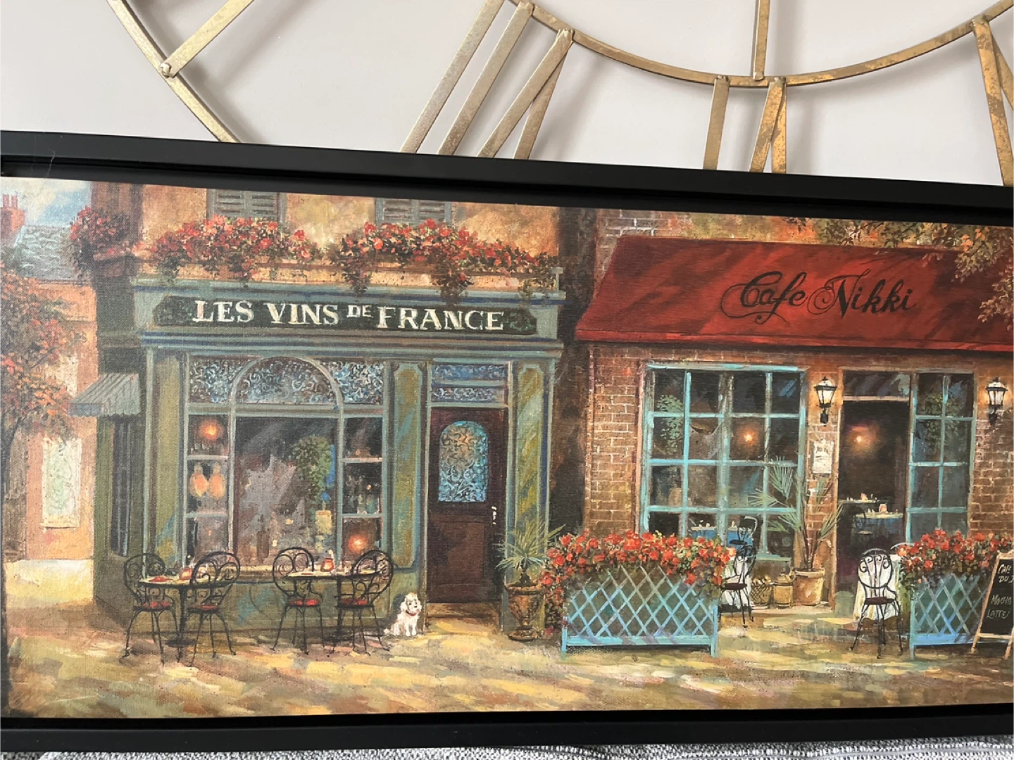 Cafe Nikki Framed Wall Art🏆 - photo 2