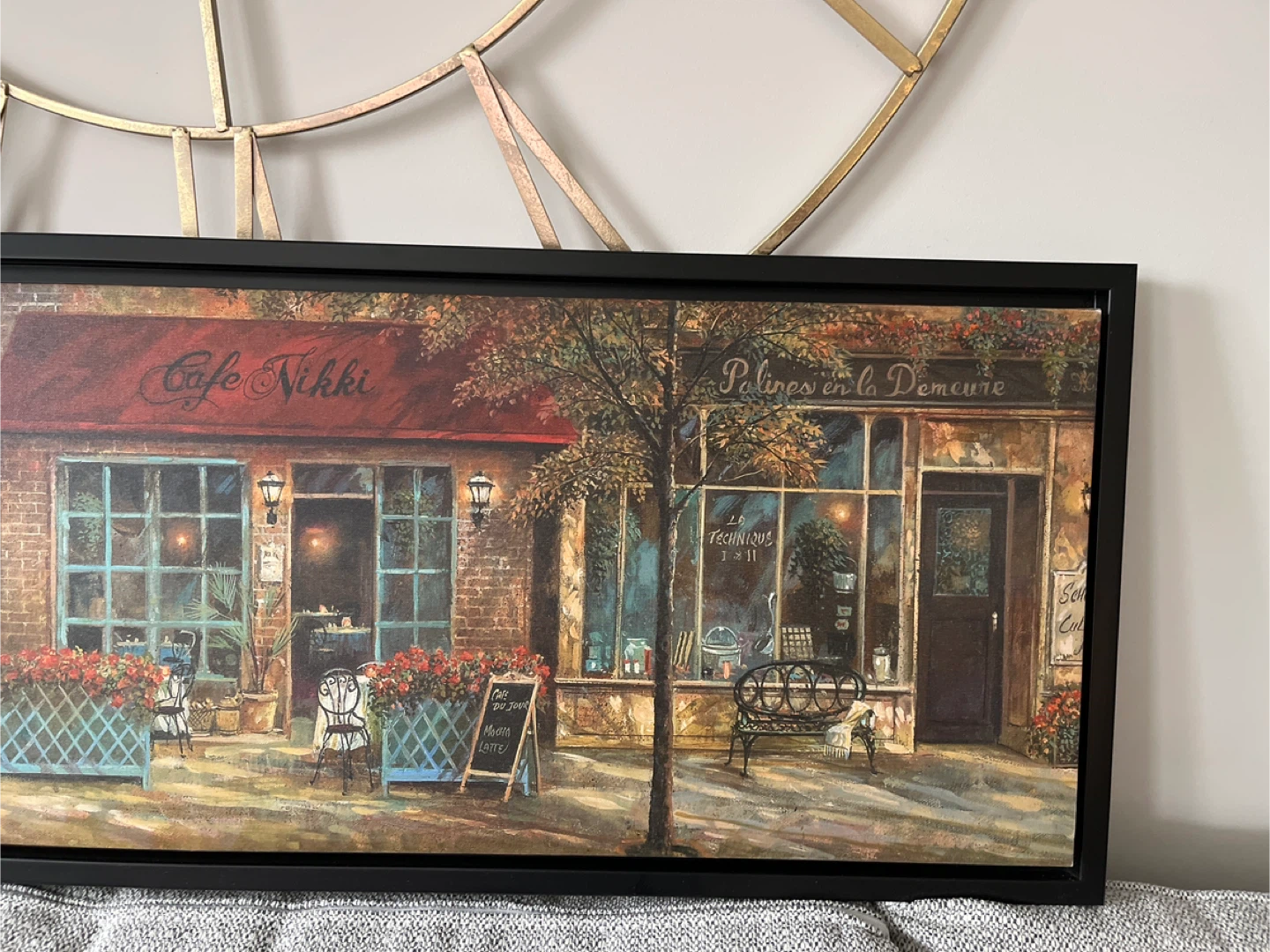 Cafe Nikki Framed Wall Art🏆 - photo 3