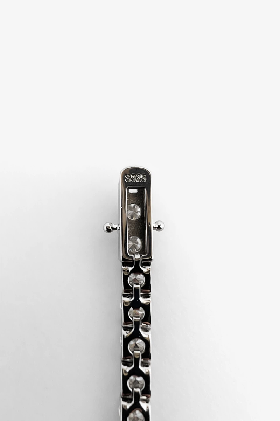 Moissanite 925 Sterling Silver Tennis bracelet |Gift for Him - photo 4