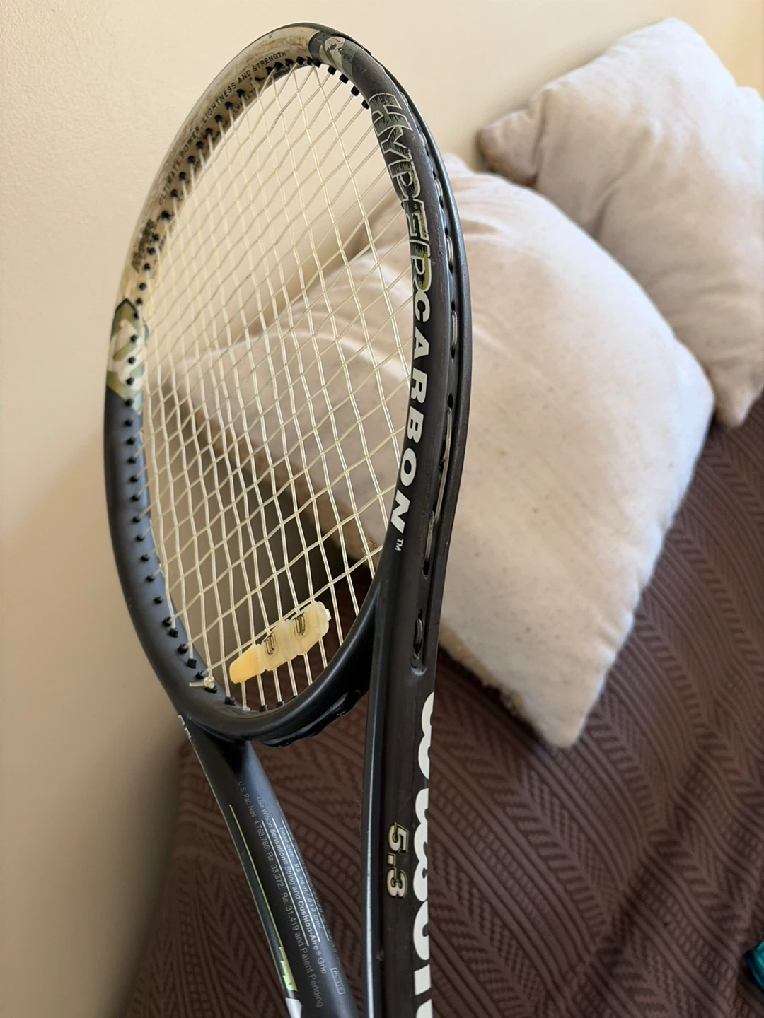 Wilson Hyper Carbon 5.3 Midplus Tennis Racket - photo 2