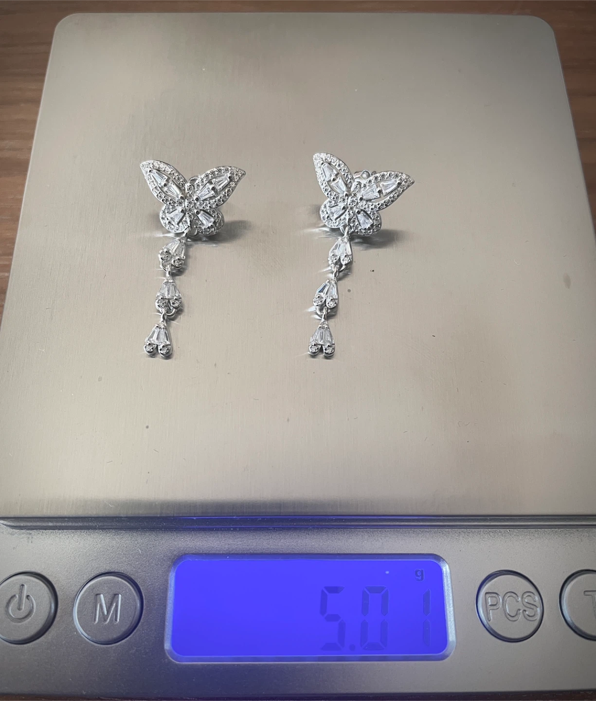 Butterfly Dangle Earrings - photo 3