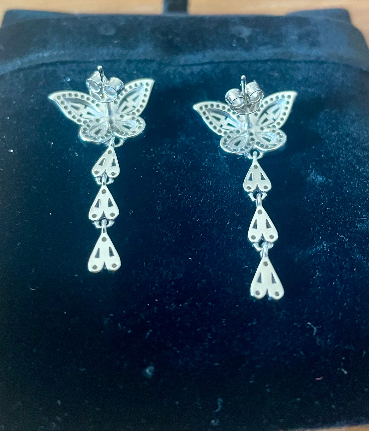 Butterfly Dangle Earrings - photo 2