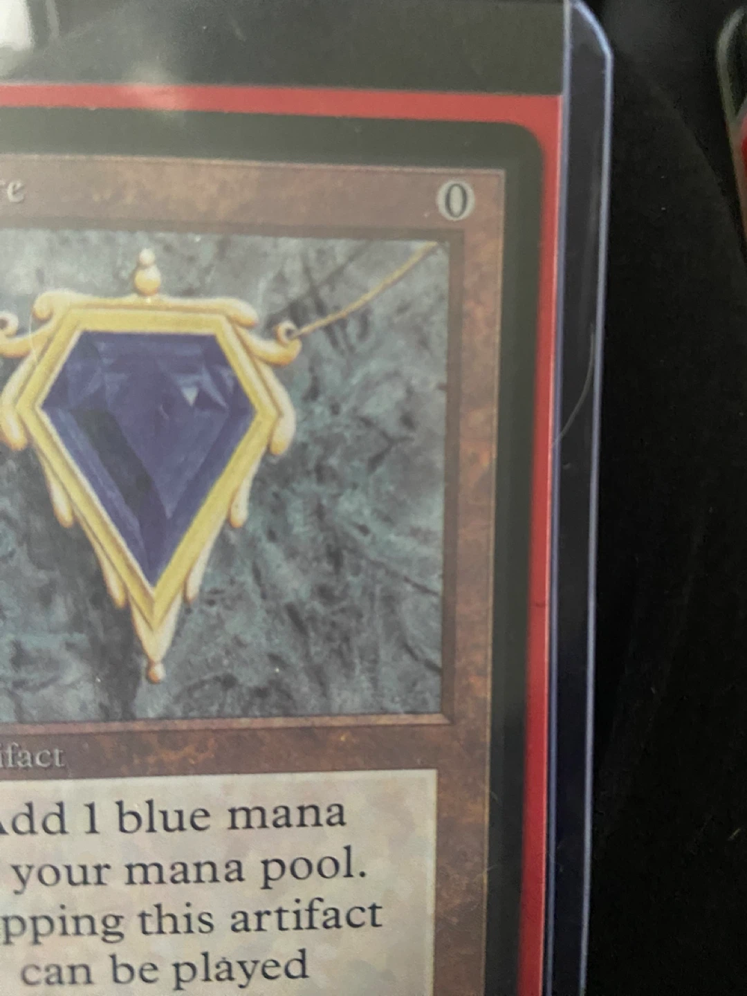Magic: The Gathering Mox Sapphire Card - photo 4