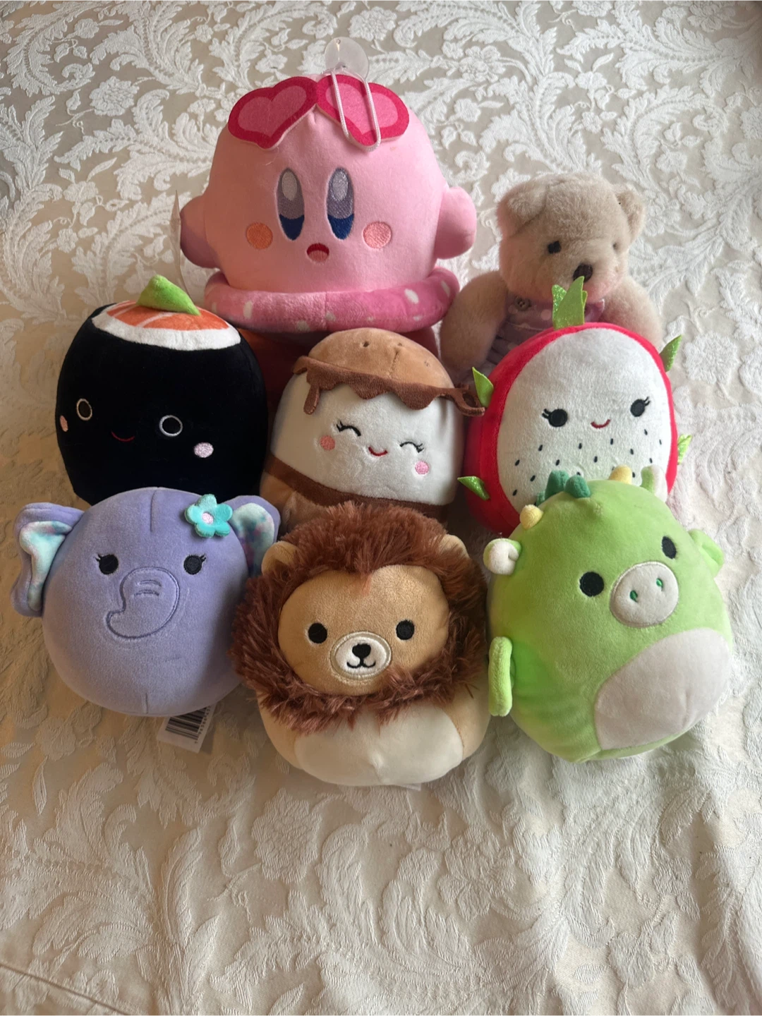 Assorted Squishmallows and Plush