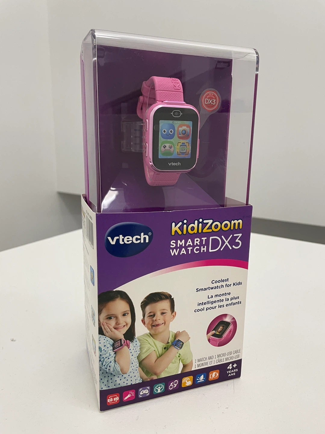 New in box VTech KidiZoom Smartwatch DX3 Pink