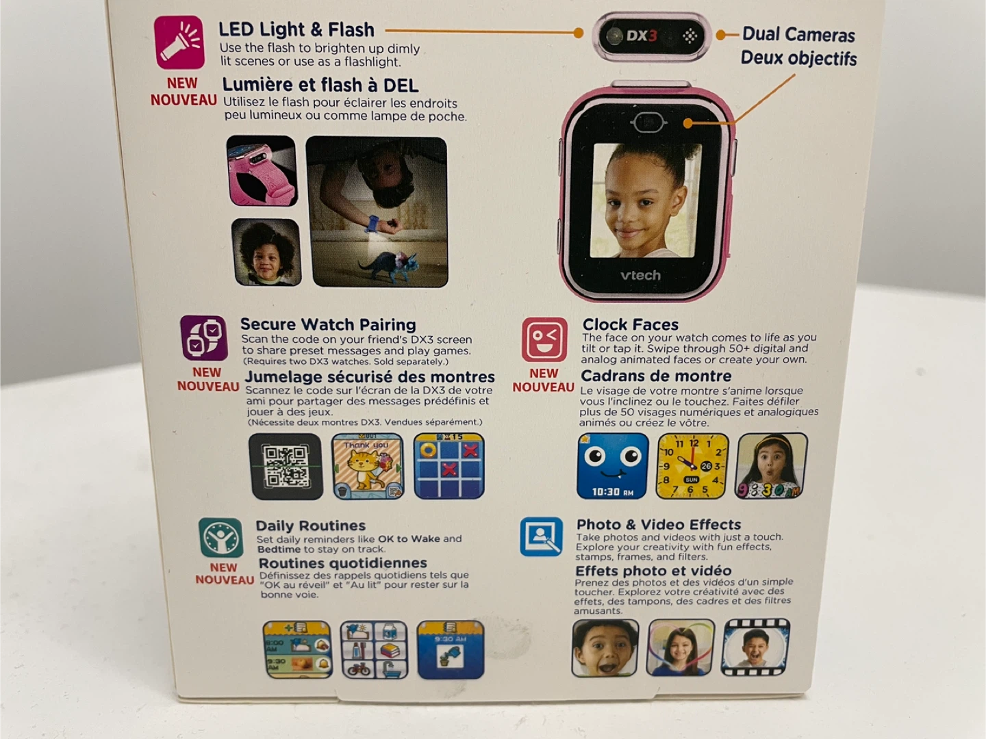 New in box VTech KidiZoom Smartwatch DX3 Pink - photo 4