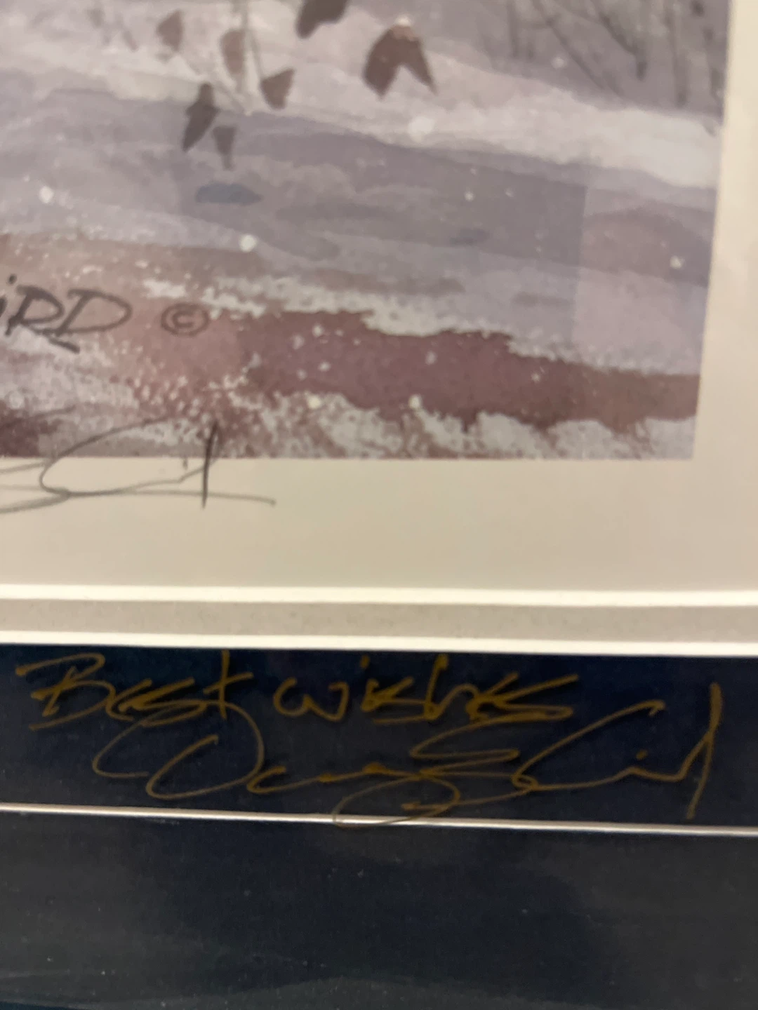 Framed "Winter's Eve" Print by D. Morgan🏆 - photo 2