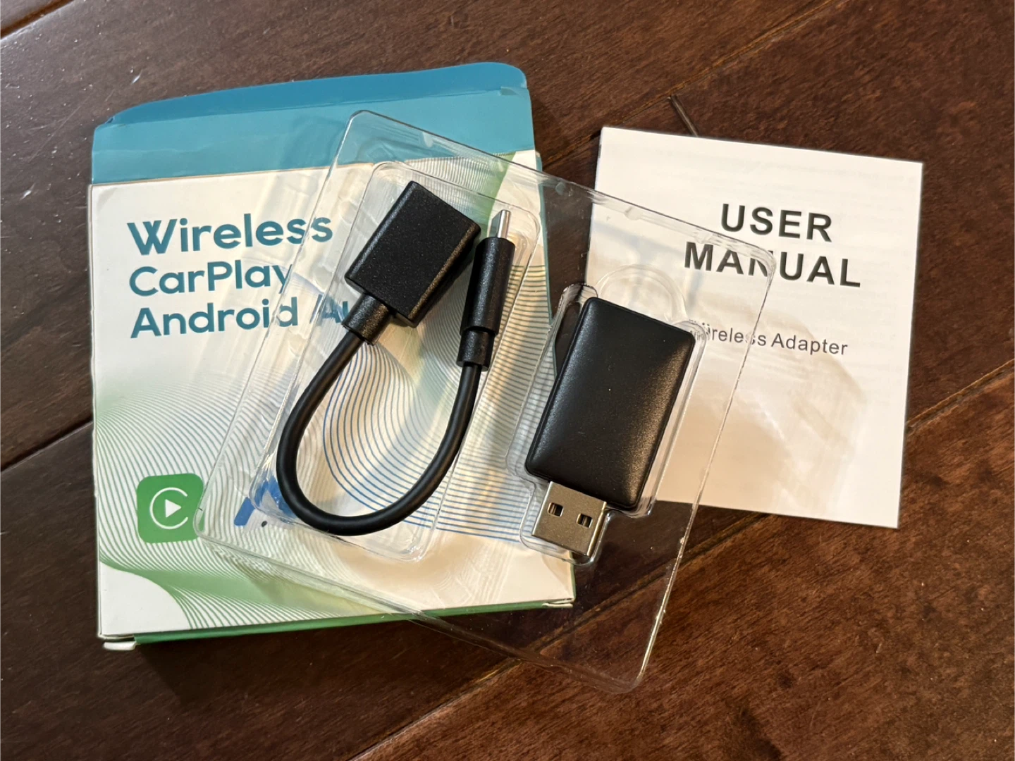 New in box Wireless CarPlay Android Auto Adapter - photo 2