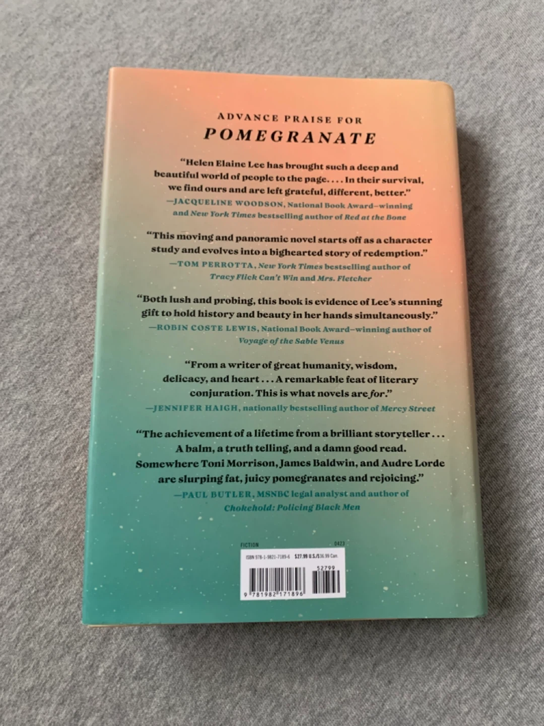 POMEGRANATE: novel by Helen Elaine Lee 🏆 - photo 2