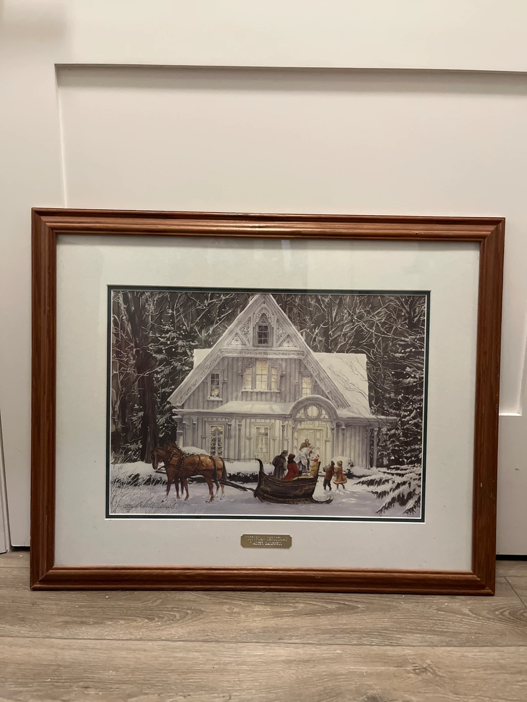 Victorian Christmas Framed Art by Walter Campbell🏆