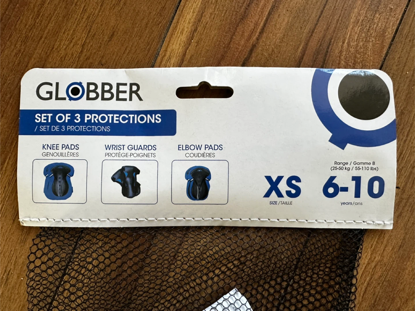 Globber Set of 3 Protections Pads XS (6-10 Years) - photo 2