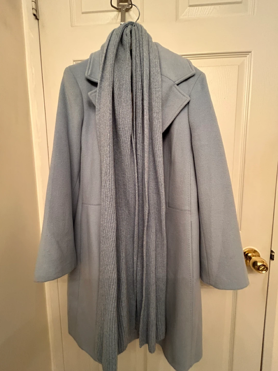 Baby Blue Scarf Made in Italy - photo 3
