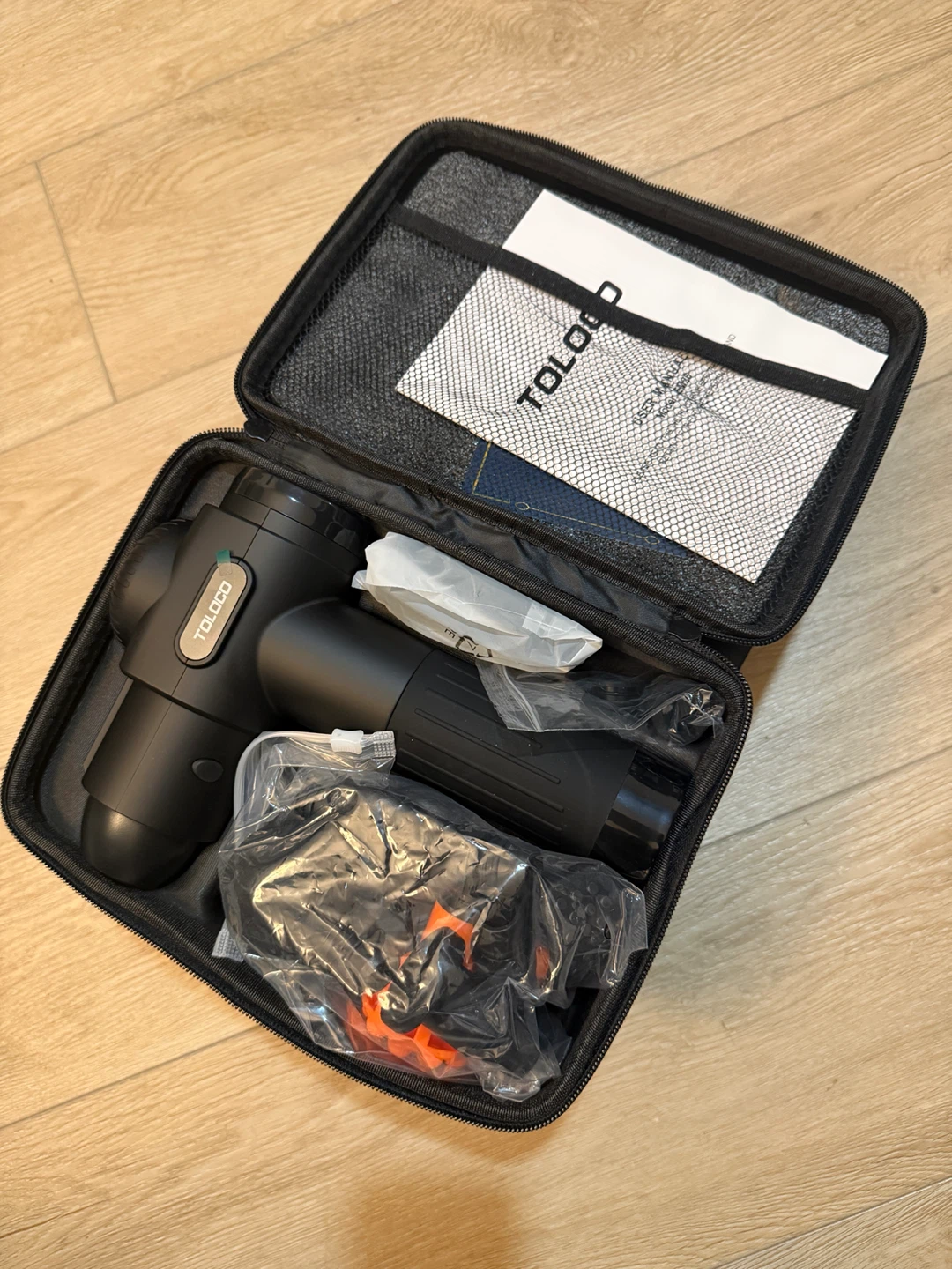 TOLOCO EM26 Percussion Massage Gun - Black - photo 3