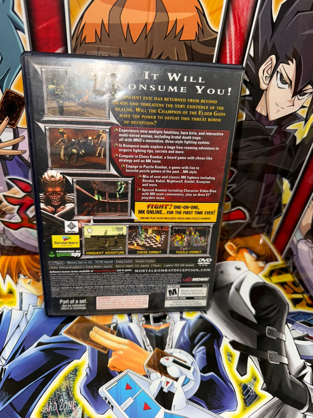PlayStation 2 Mortal Kombat Deception Game - photo 3