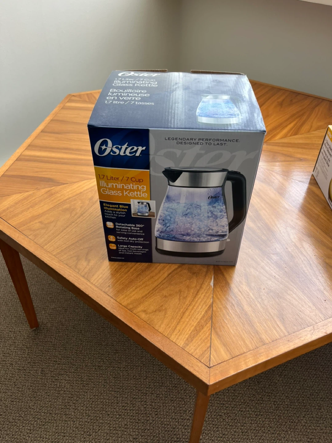 Oster 1.7 Liter Illuminating Glass Kettle