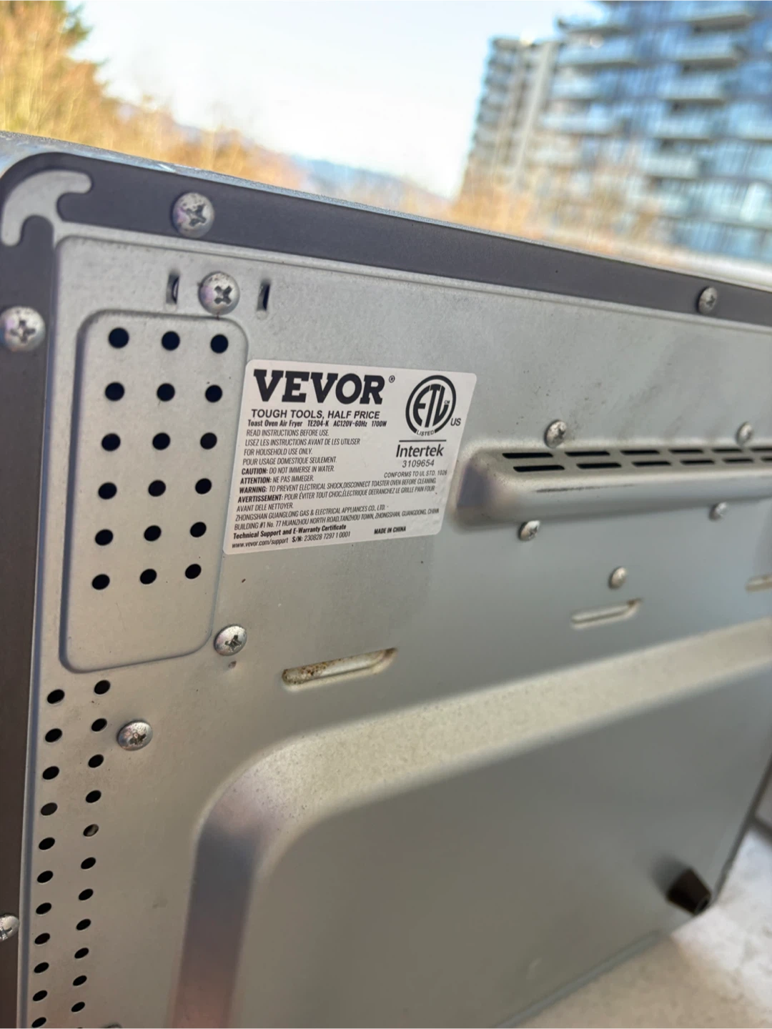 Vevor Toaster Oven / Air fryer - photo 3