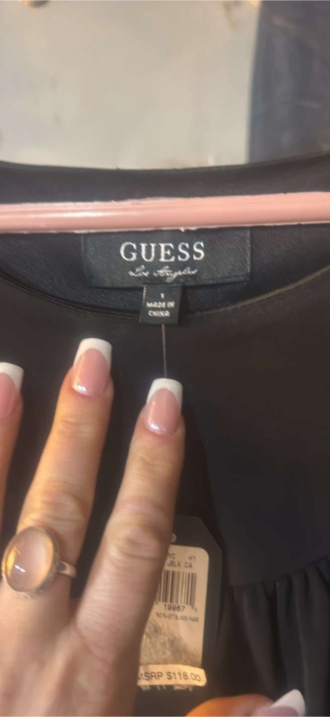 GUESS Black Sheath Dress Size 1 - photo 2