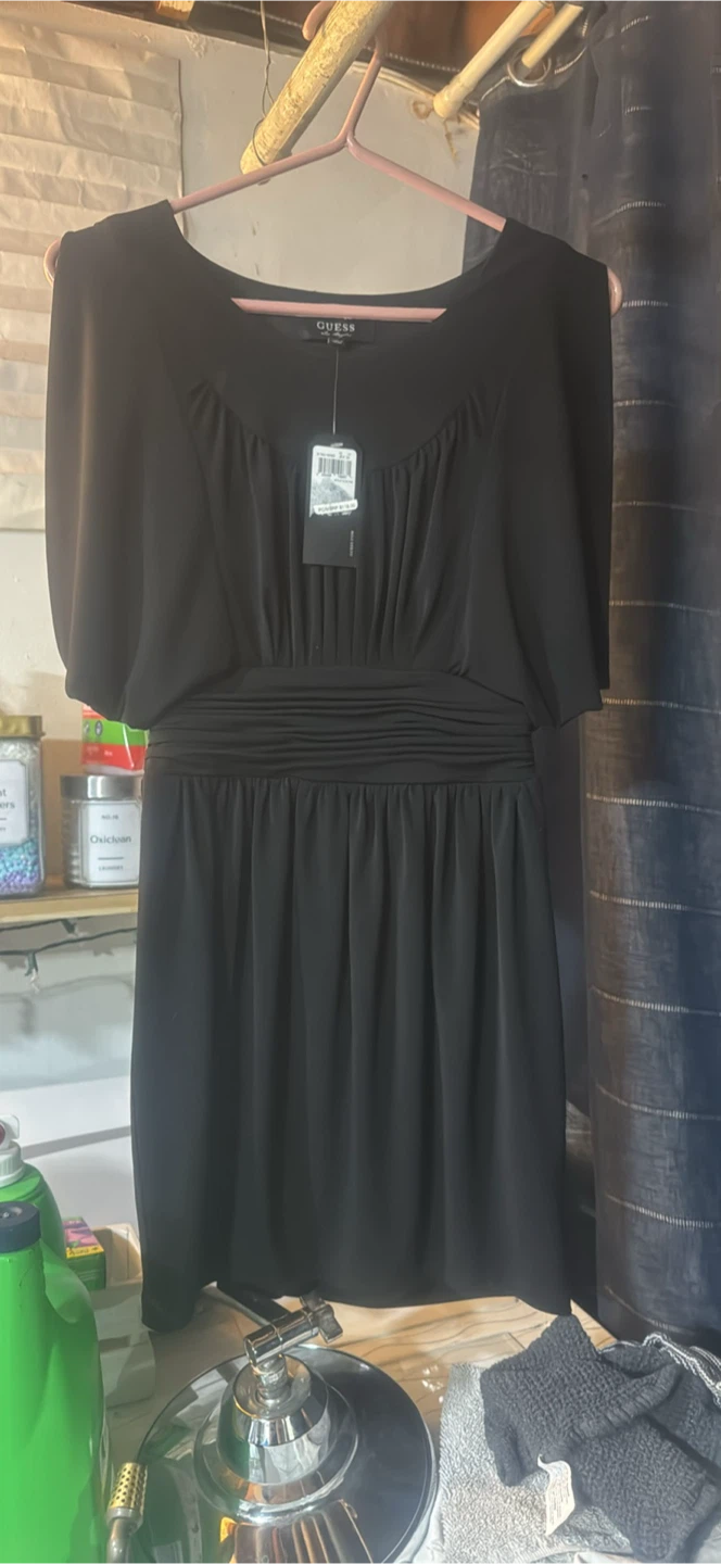 GUESS Black Sheath Dress Size 1