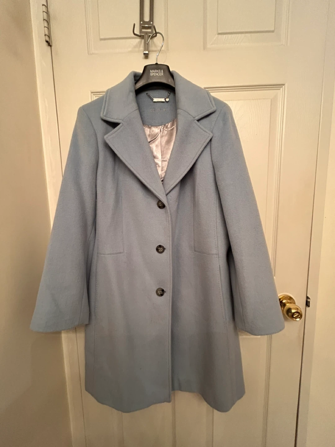 Calvin Klein Baby Blue Coat