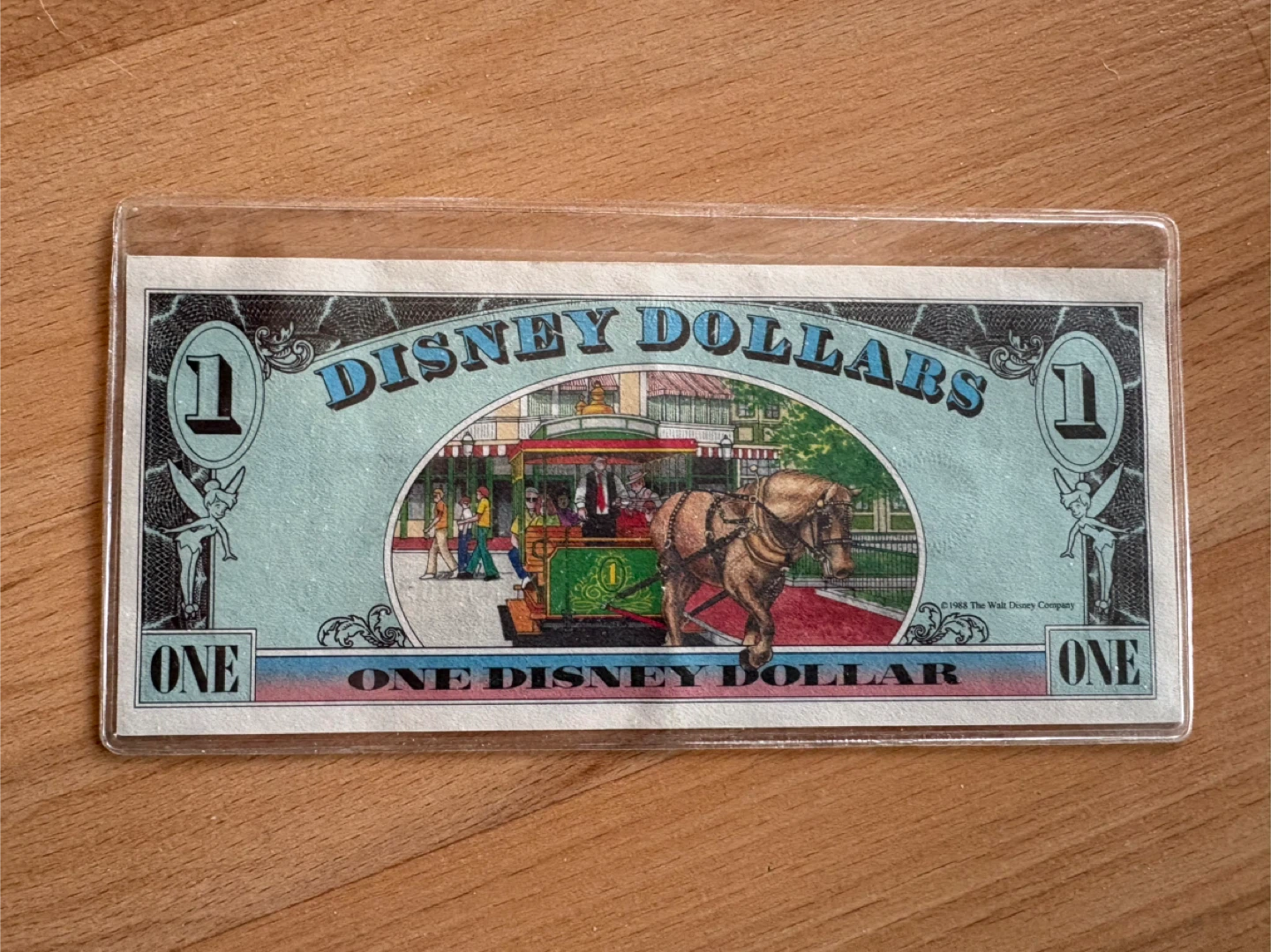 Rare 1988 Disney Dollar for $25 firm - photo 2