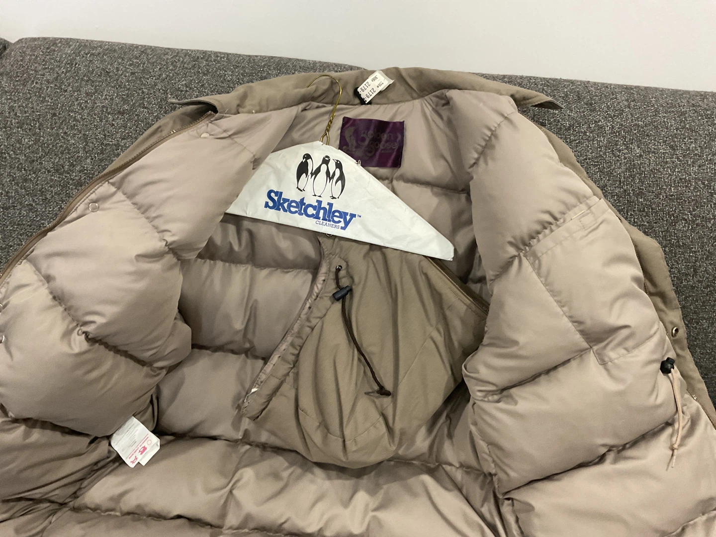 Men’s Khaki Parka Jacket (L) 🏆 - photo 2