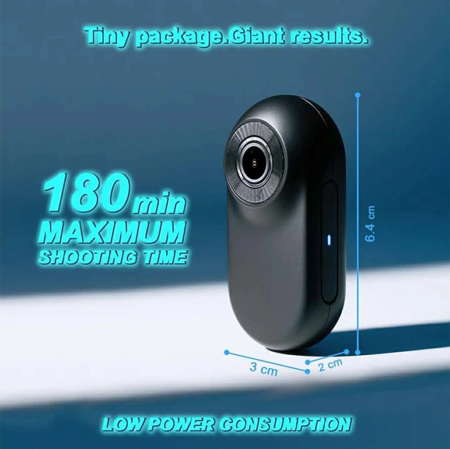 Compact Action Camera with 180 min Shooting Time - photo 5