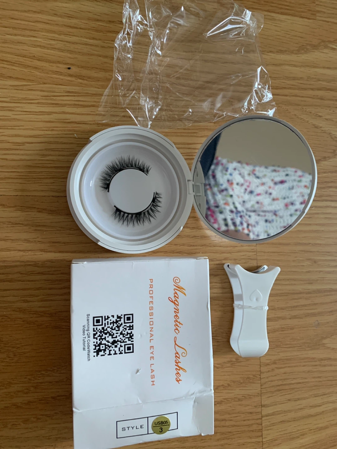 Magnetic Lashes Professional Eye Lash Kit with Mirror