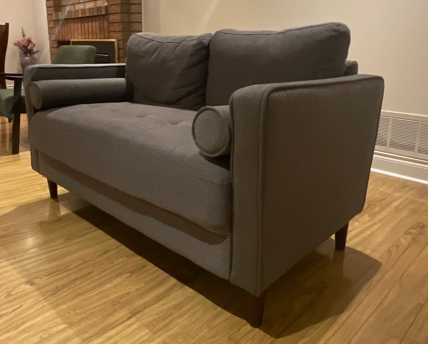 Square Arm Loveseat - photo 3