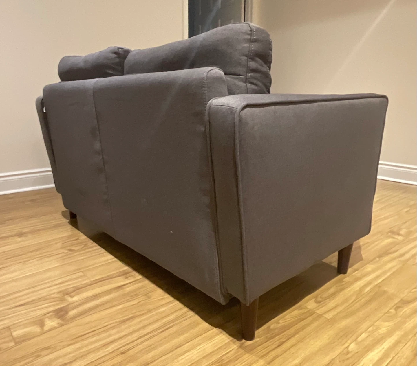 Square Arm Loveseat - photo 2