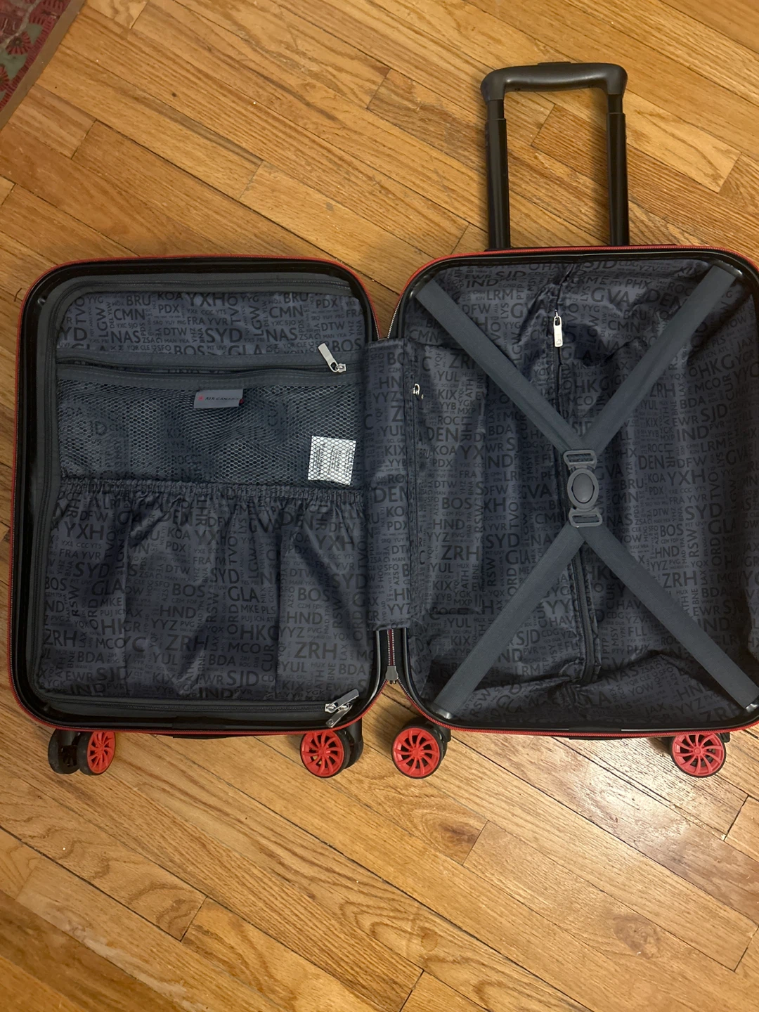 Air Canada Black Carry-On Luggage - photo 2