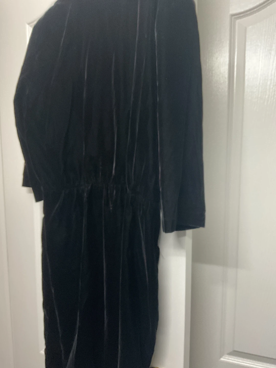 Black Velvet Dress (L) 🏆 - photo 2