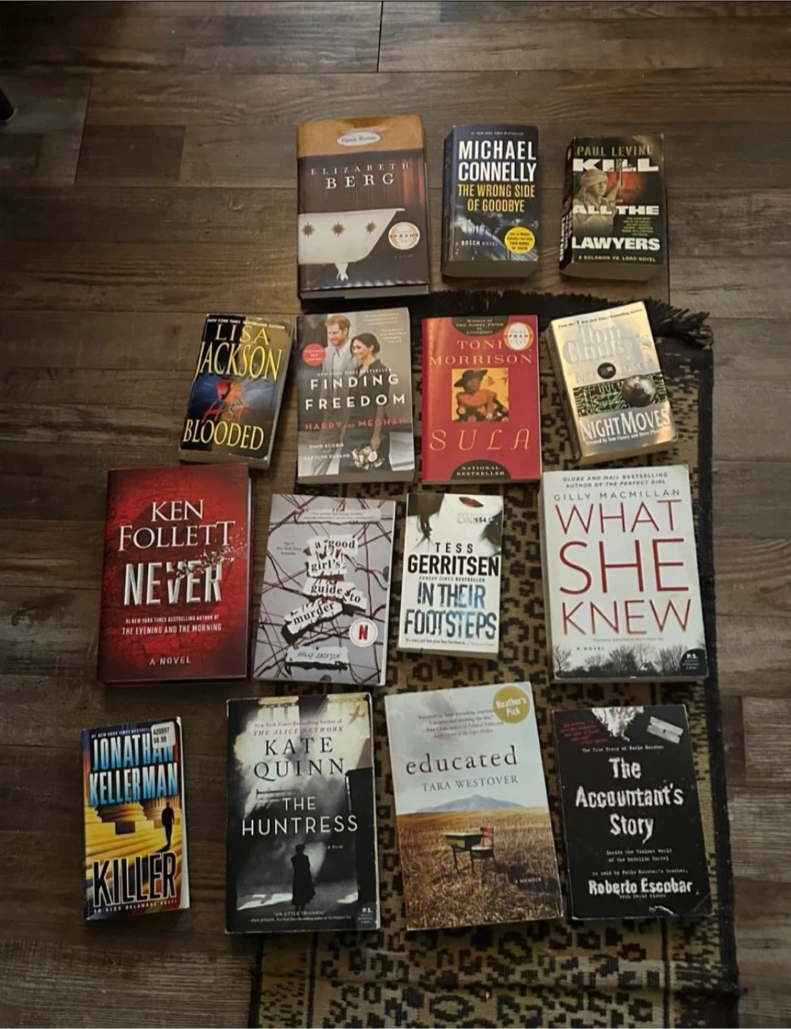 Mixed Lot of Novels - Elizabeth Berg, Michael Connelly