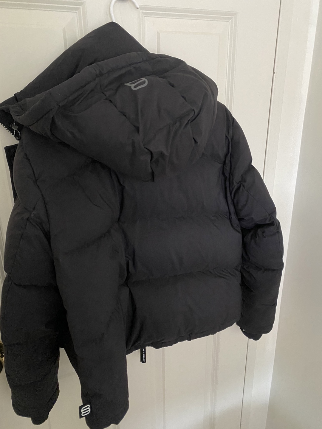 Aritzia Super Puff Down Jacket Black Size S - photo 3