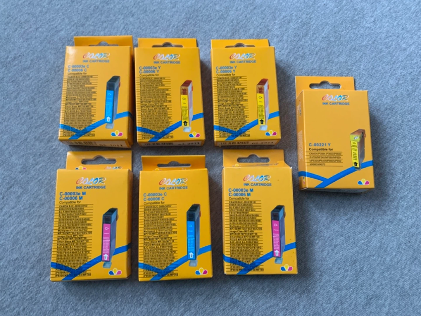 Expired but new/unopened Canon Ink Cartridges🏆