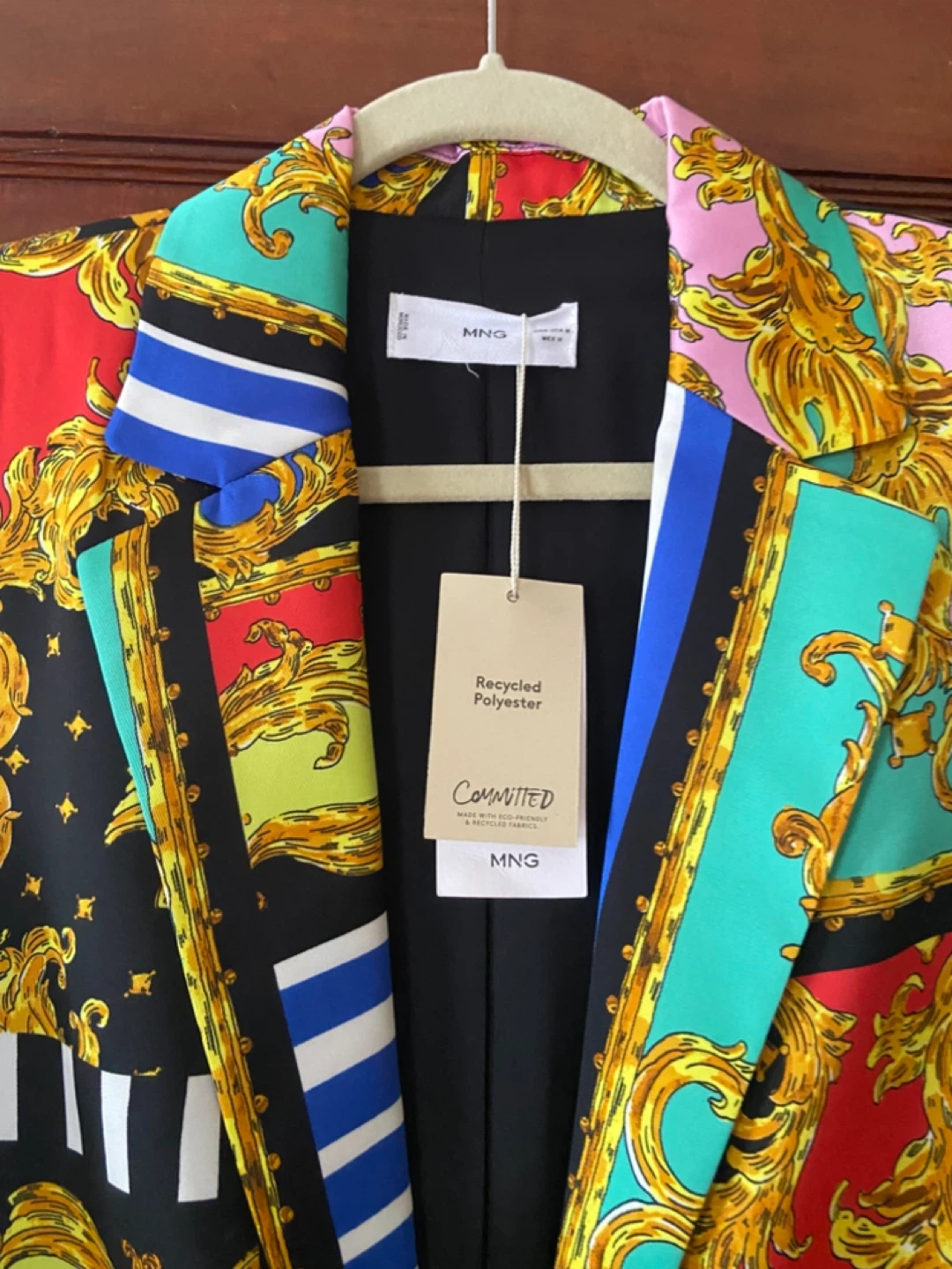 ZARA Zebra Print Blazer & Mango Blazer - photo 3