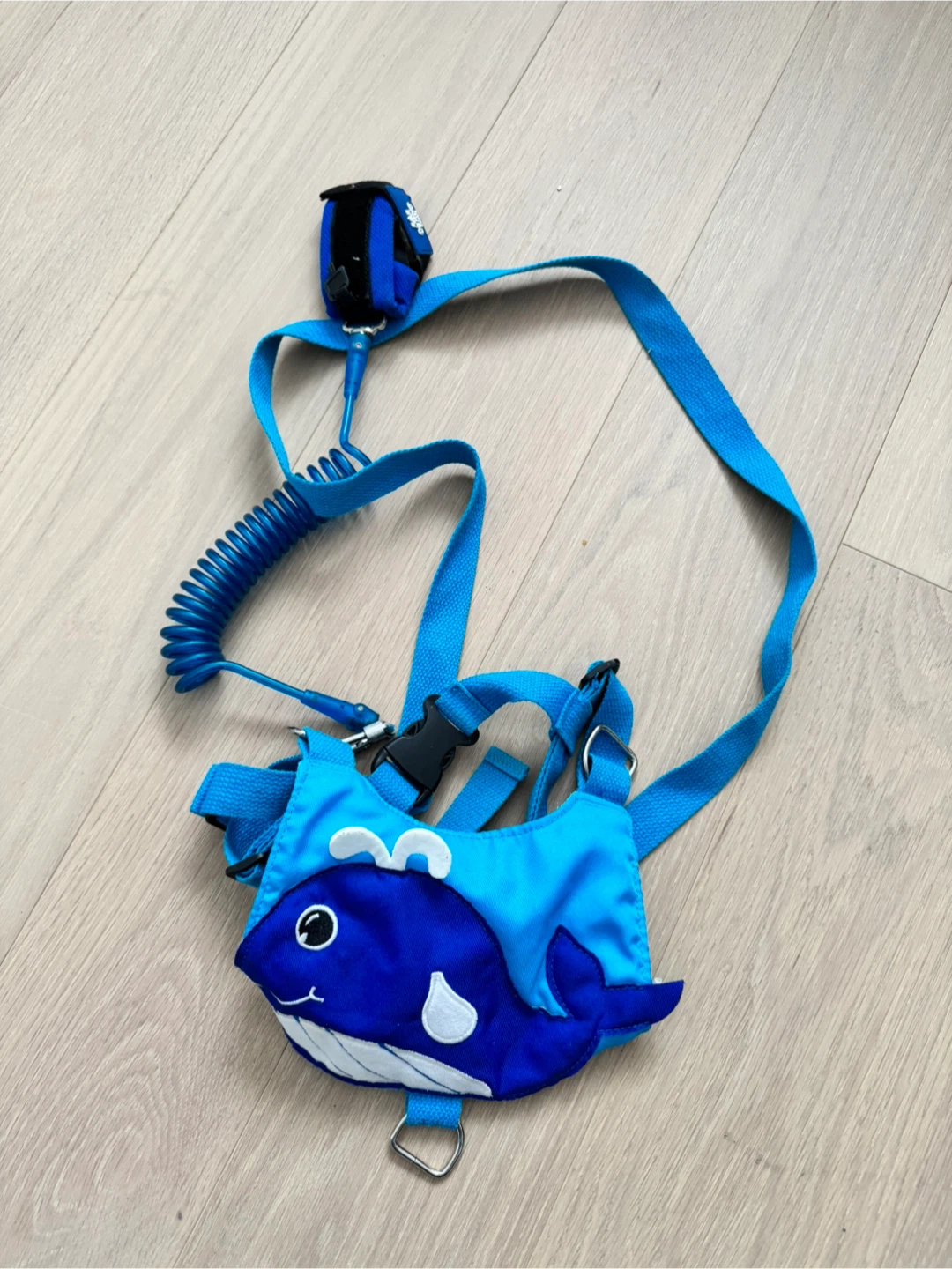 Blue Whale Toddler Harness with Leash