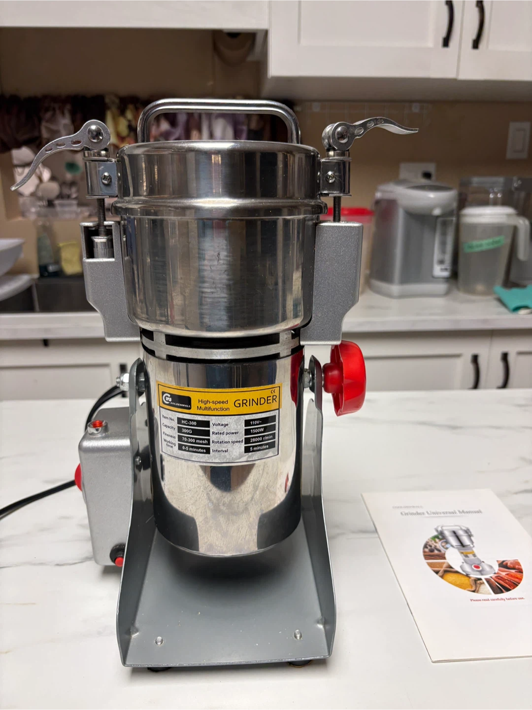 CGOLDENWALL High-speed Grinder HC-300