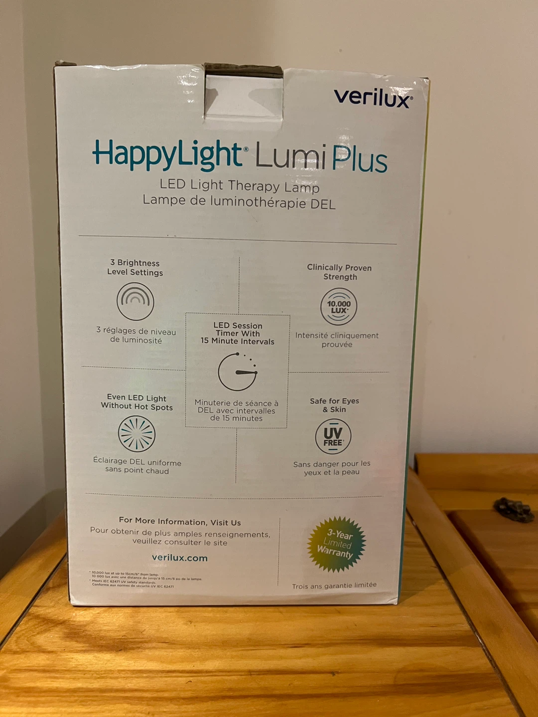 HappyLight Therapy Lamp - photo 4