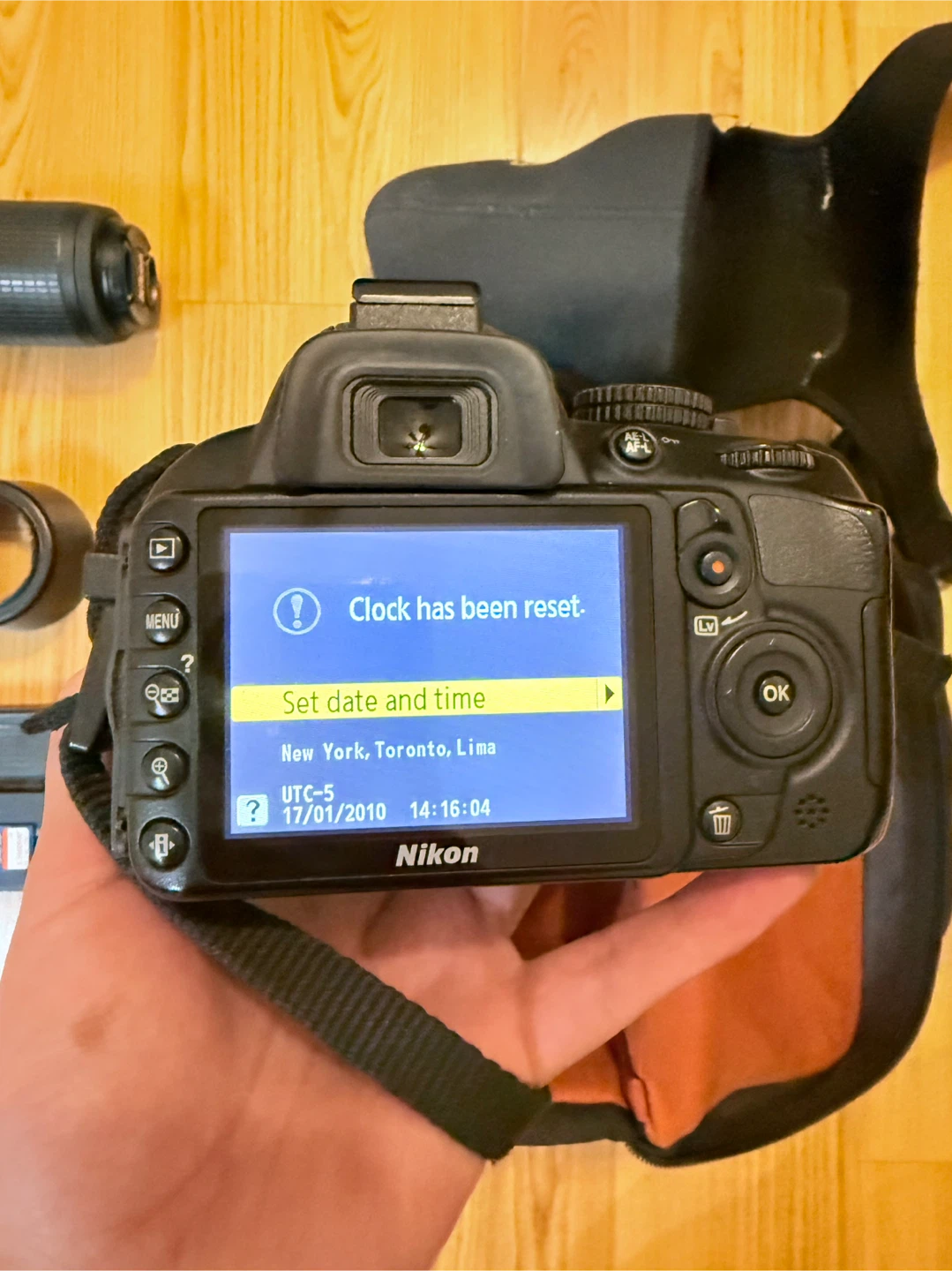 Nikon D3200 DSLR Camera with Two Lenses and Bag - photo 2