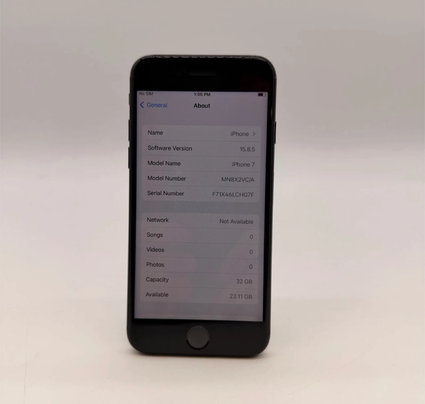 Apple iPhone 7 32GB Black – Unlocked – 90% Battery - photo 2