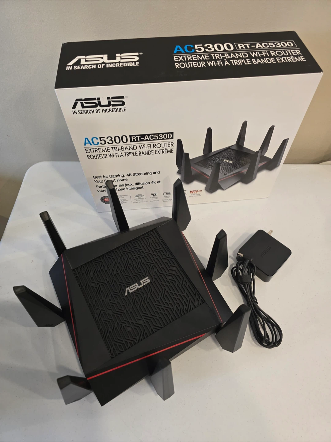 ASUS AC5300 RT-AC5300 Extreme Tri-Band Wi-Fi Router