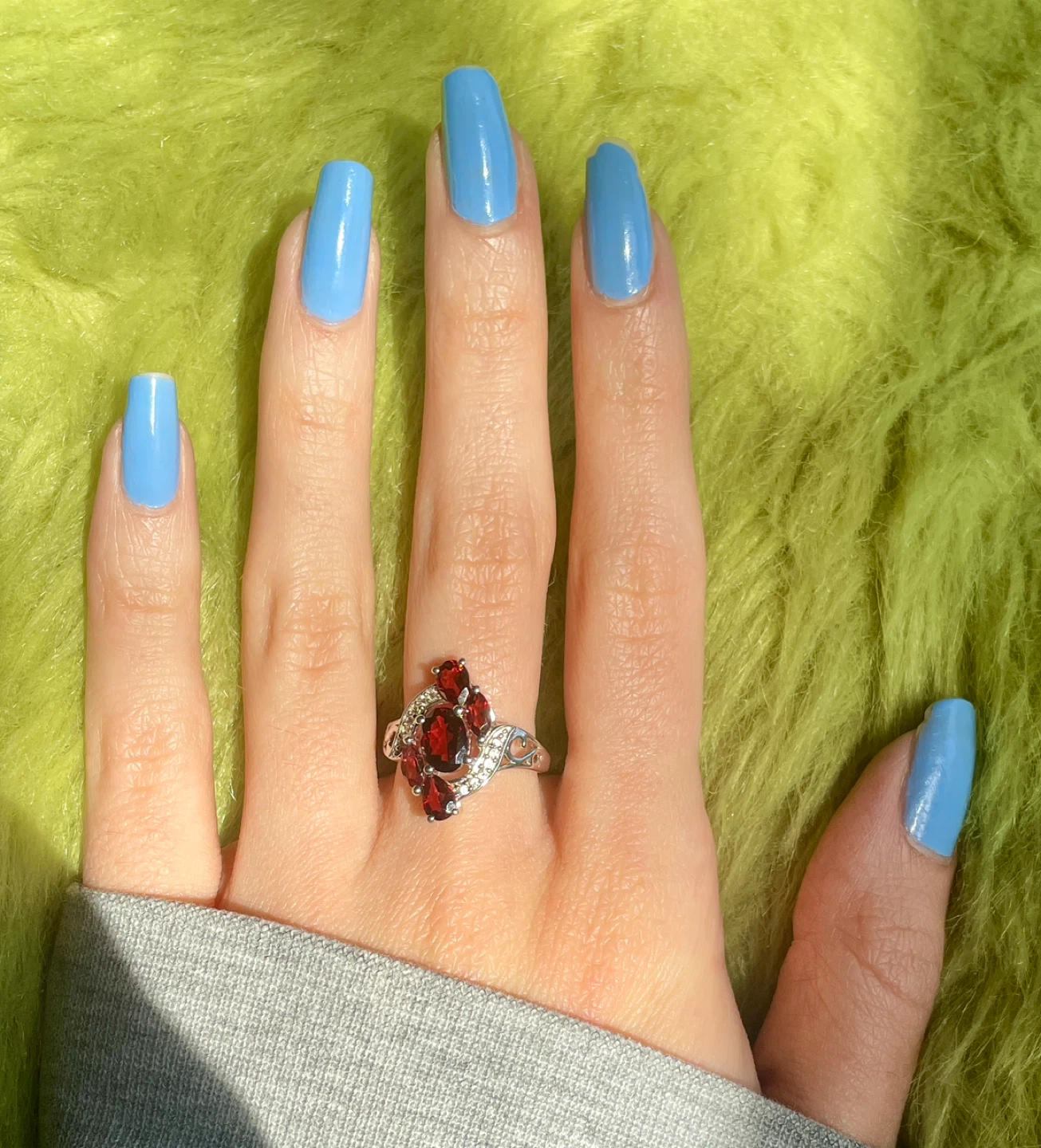 Garnet  Ring