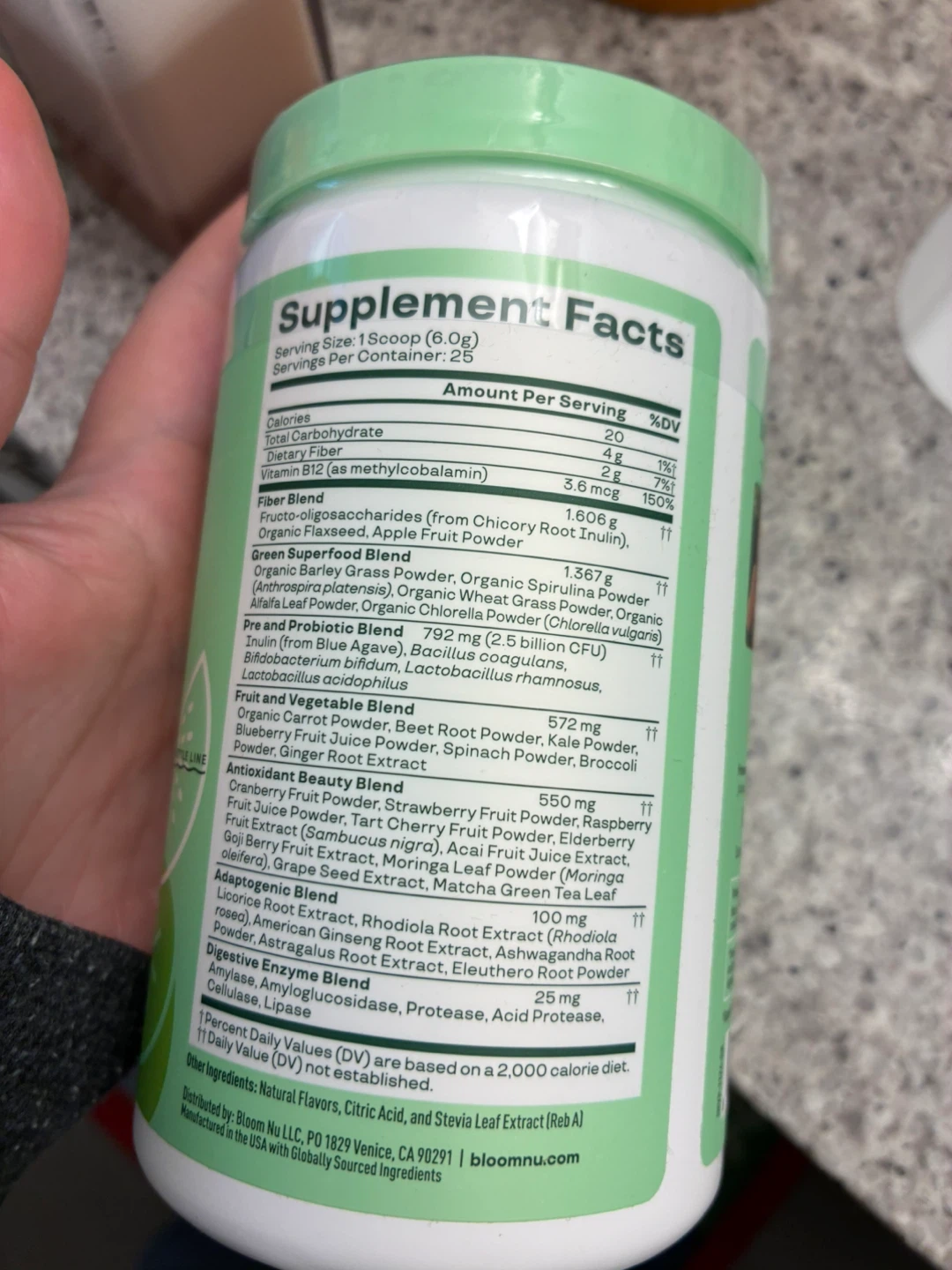 Bloom Greens & Superfoods Strawberry Kiwi Flavored Supplement - photo 4